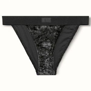 PINK Velvet Bikini Panty